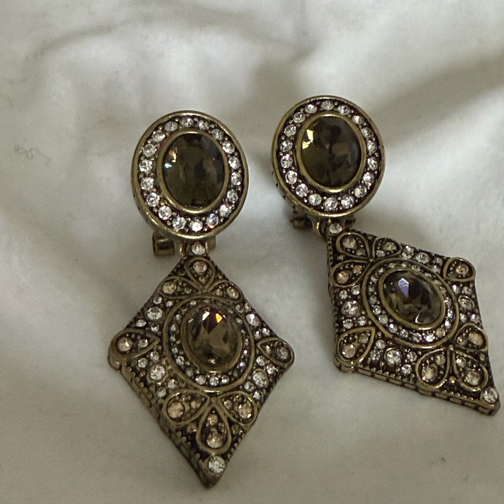 Gorgeous Heidi Daus Earrings Vintage & Rare